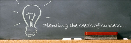 Planging the seeds of success...