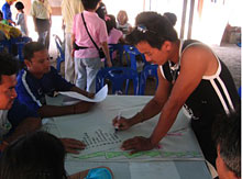 REAL Trains Survivors of the Tsunami in Thailand